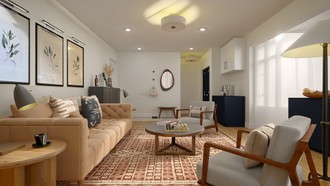 Modern, Classic Living Room by Havenly Interior Designer Stephanie