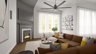 Contemporary, Modern, Farmhouse Living Room by Havenly Interior Designer Luciana