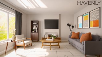 Midcentury Modern Living Room by Havenly Interior Designer Ines