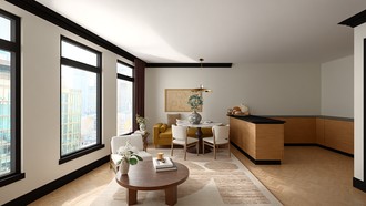 Inspired Modern Living Room by Havenly Interior Designer Angie