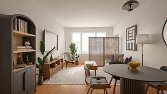 Industrial, Midcentury Modern Living Room by Havenly Interior Designer Juan