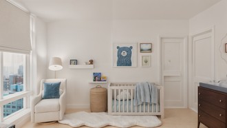 Contemporary, Eclectic, Transitional, Contemporary Luxe, Warm Transitional Nursery by Havenly Interior Designer Tania