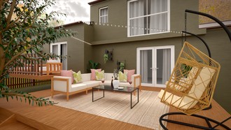 Organic Modern Outdoor Space by Havenly Interior Designer Bertha