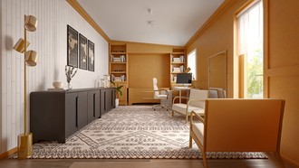 Contemporary, Modern, Classic Office by Havenly Interior Designer Maria