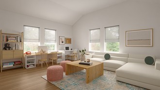 Contemporary Playroom by Havenly Interior Designer Zainab