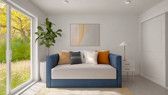 Midcentury Scandi Bedroom by Havenly Interior Designer Sofia