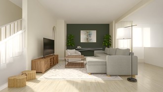 Contemporary, Modern, Classic Living Room by Havenly Interior Designer Maria