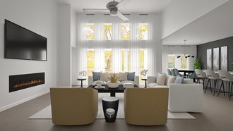 Contemporary, Modern Living Room by Havenly Interior Designer Luciana