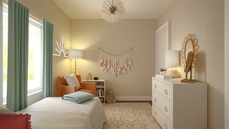 Bohemian, Vintage, Midcentury Modern, Modern Cottage Bedroom by Havenly Interior Designer Natalie