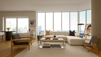 Modern, Industrial Living Room by Havenly Interior Designer Juan