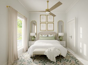 Preppy Bedroom by Havenly Interior Designer Giovanna