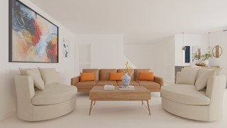 Midcentury Modern Living Room by Havenly Interior Designer Hannah