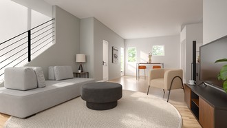Contemporary Living Room by Havenly Interior Designer Rutu