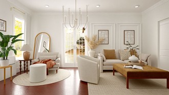 Scandinavian Living Room by Havenly Interior Designer Montserrat