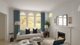 Modern Living Room by Havenly Interior Designer Courtney