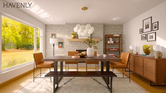 Eclectic Dining Room by Havenly Interior Designer Ines