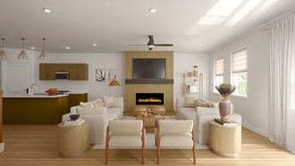 Organic Modern Living Room by Havenly Interior Designer Zainab