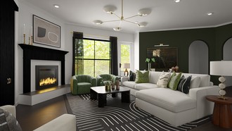 Contemporary, Modern, Organic Modern Living Room by Havenly Interior Designer Jamie