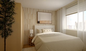 Modern, Inspired Modern, Organic Modern Bedroom by Havenly Interior Designer Michelle