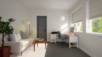 Contemporary Office by Havenly Interior Designer Alyssa