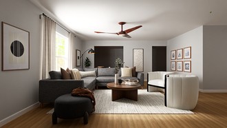 Contemporary, California Cool Living Room by Havenly Interior Designer Angelica