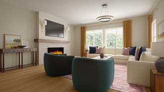  Living Room by Havenly Interior Designer Dawn