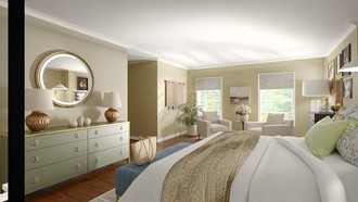 Global, New Classic, Traditional Charm, Artful Eclectic Bedroom by Havenly Interior Designer Valerie