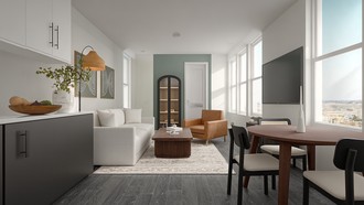 Modern, Classic Living Room by Havenly Interior Designer Maria