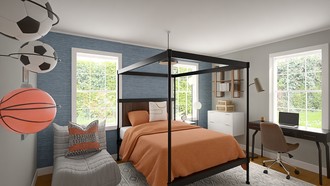 Contemporary Bedroom by Havenly Interior Designer Lexie