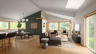 Contemporary, Modern, Rustic, Global, Southwest Inspired Living Room by Havenly Interior Designer Danie