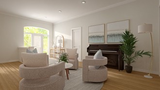 Classic, Coastal Entryway by Havenly Interior Designer Tabitha