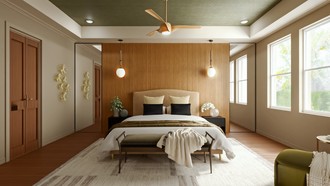 Modern, Contemporary Luxe Bedroom by Havenly Interior Designer Sana