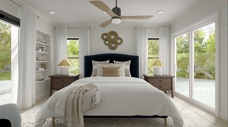 Contemporary, Modern, Coastal Bedroom by Havenly Interior Designer Joyce