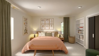 Classic, Farmhouse, Rustic, Midcentury Modern, Organic Modern Bedroom by Havenly Interior Designer Megan