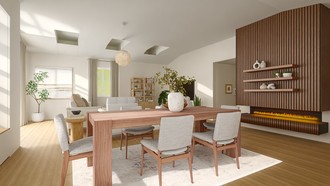 Scandinavian, Midcentury Scandi Living Room by Havenly Interior Designer Candida