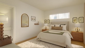 Modern, Transitional, Minimal Bedroom by Havenly Interior Designer Maria