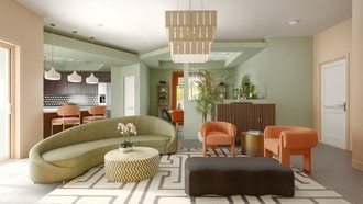Eclectic, Glam, Midcentury Modern Other by Havenly Interior Designer Lauren
