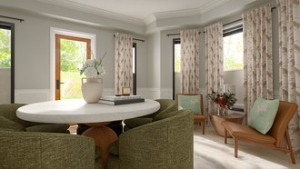 Contemporary Dining Room by Havenly Interior Designer Olive