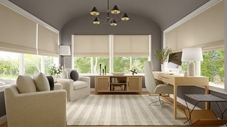 Modern, Classic Office by Havenly Interior Designer Josefina
