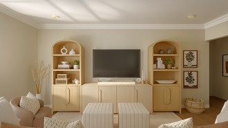 Scandinavian, Organic Modern Living Room by Havenly Interior Designer Constanza