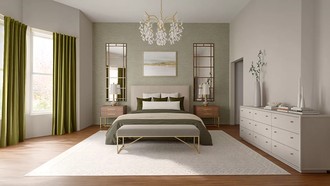 Contemporary, Modern, Glam, Contemporary Luxe Bedroom by Havenly Interior Designer Fendy