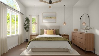 Organic Modern Bedroom by Havenly Interior Designer Danielle