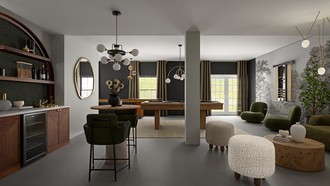 Contemporary Living Room by Havenly Interior Designer Andrea