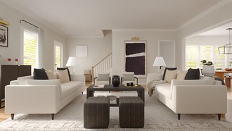 Modern, Minimal, Scandinavian Living Room by Havenly Interior Designer Ivan