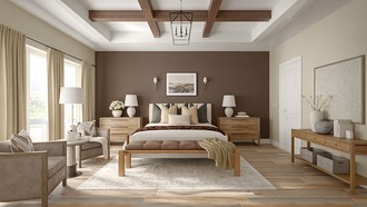 Warm Transitional, New Classic Bedroom by Havenly Interior Designer Athena