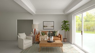 Organic Modern Living Room by Havenly Interior Designer Sara