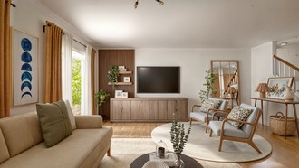 Bohemian Living Room by Havenly Interior Designer Julia