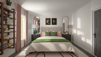 Contemporary, Midcentury Modern Bedroom by Havenly Interior Designer Ivan