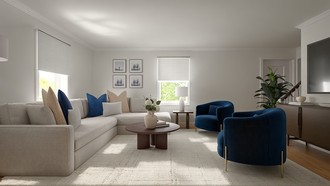 Contemporary, Modern, Glam Living Room by Havenly Interior Designer Mariana