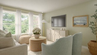 Classic Living Room by Havenly Interior Designer Martha